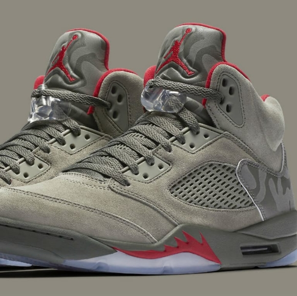 jordan retro 5 camo